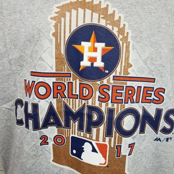 ASTROS WORLD SERIES CHAMP 2017 short sleeve tshirt - Picture 4 of 8